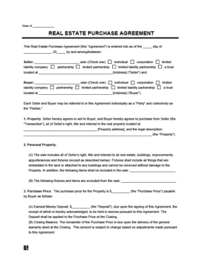 Purchase agreement