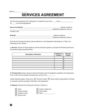 Service Agreement